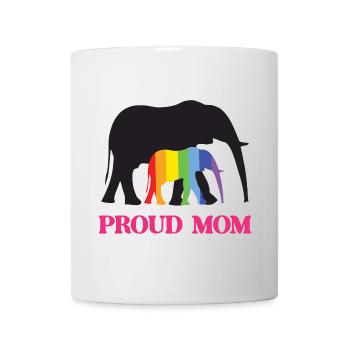 LGBTQ Pride Month - Stolze Mutter - Tasse - Weiß - Vorne