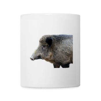 Wild boar Wild boar Pig Sow Pigs - Mug - white - Front