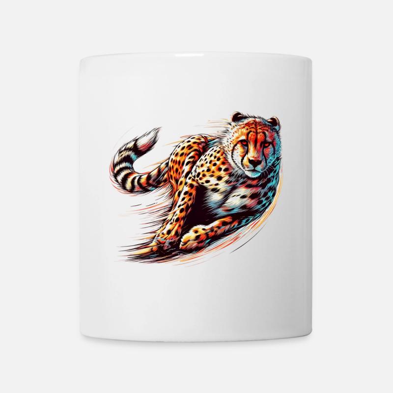 Gepard - Tasse - Weiß