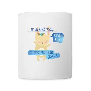 Tschüß Kita - Schulkind - Tasse - Weiß - Vorne