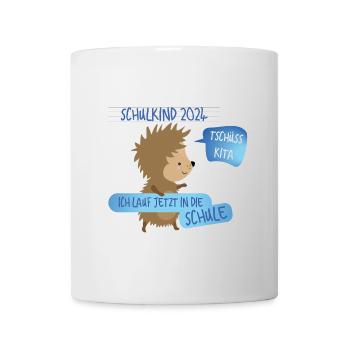 Tschüß Kita - Schulkind - Tasse - Weiß - Vorne