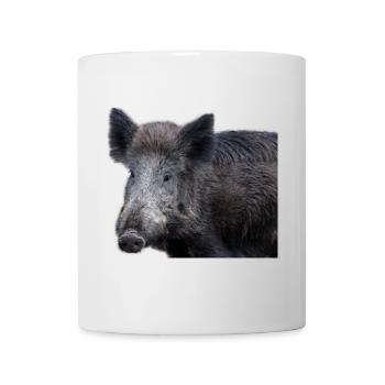 Wild boar Wild boar Pig Sow Pigs - Mug - white - Front