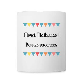 MISTRESS. THANK YOU. THANK YOU MISTRESS - Mug - white - Front
