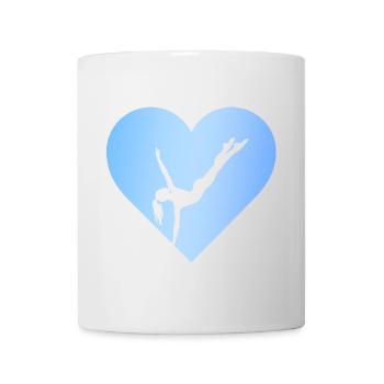 Turnen Turner Handstand - Tasse - Weiß - Vorne