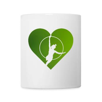 Gymnastiktraining Turner Turnen - Tasse - Weiß - Vorne