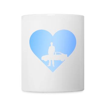Autoverkaeufer Tuner Auto - Tasse - Weiß - Vorne