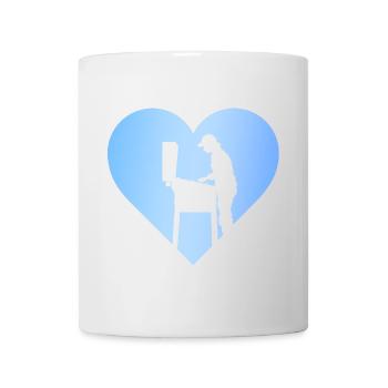 Flipper Spielhalle - Tasse - Weiß - Vorne
