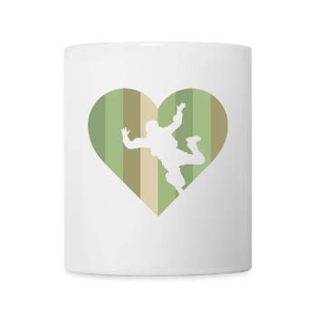 Parachutisme Parachutisme Base Jump - Mug blanc - blanc - Devant
