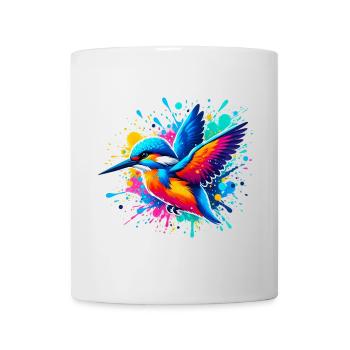 Martin-pêcheur - Mug blanc - blanc - Devant