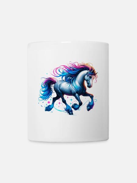 Pferd - Tasse - Weiß