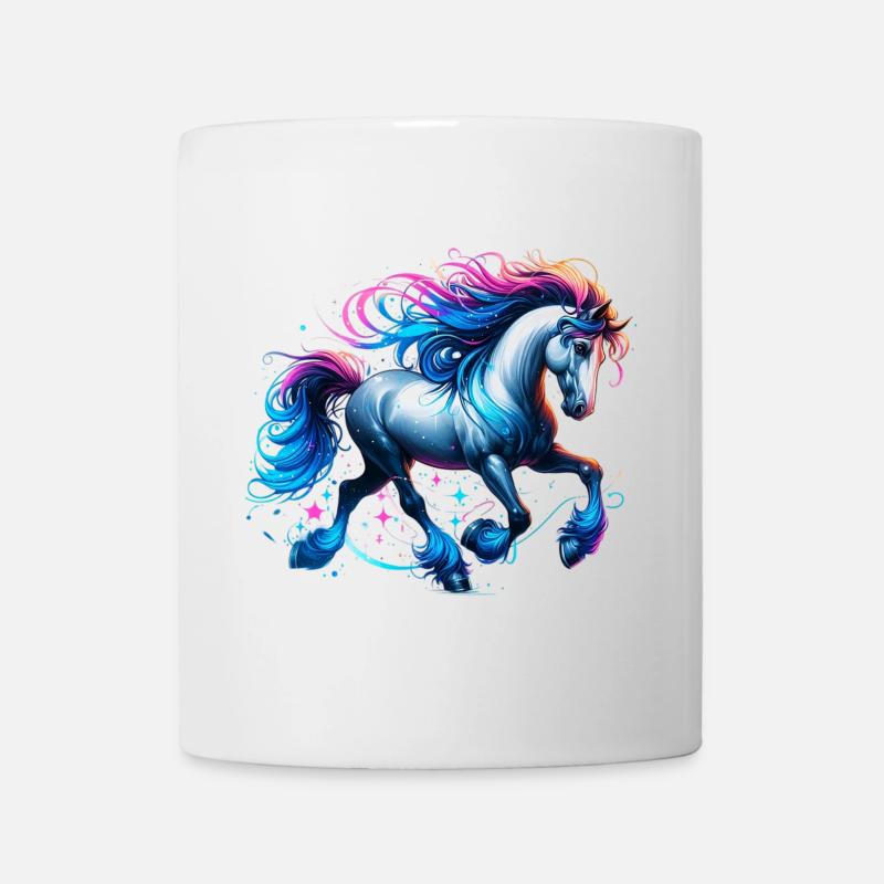 Pferd - Tasse - Weiß