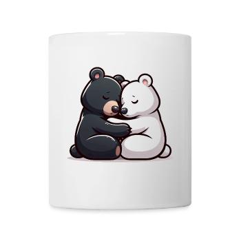 Two Bears In Love - Tasse - Weiß - Vorne