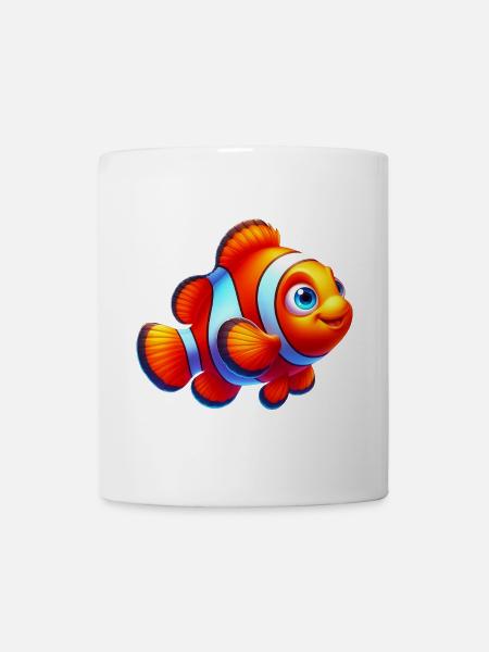 Clownfische - Tasse - Weiß