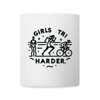 Filles Tri 10 - Mug blanc - blanc - Devant
