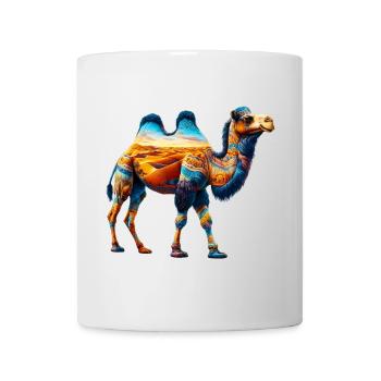 Chameau - Mug blanc - blanc - Devant