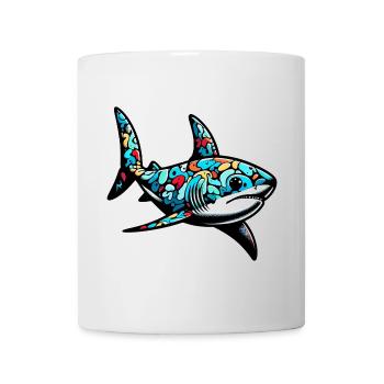 Hai - Tasse - Weiß - Vorne