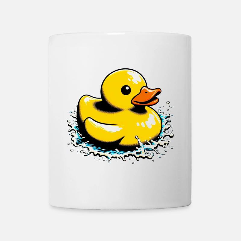 Caneton Canard Canard Canard - Mug blanc - blanc