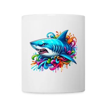 Shark - Mug - white - Front