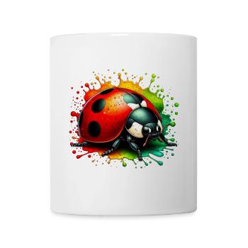 Marienkäfer - Tasse - Weiß - Vorne