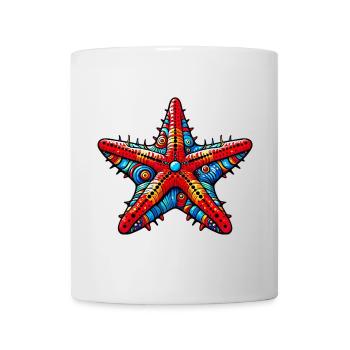 Seestern - Tasse - Weiß - Vorne