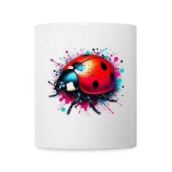 Marienkäfer - Tasse - Weiß - Vorne