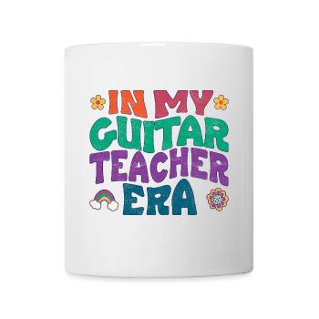 in my guitar teacher era - Mug - white - Front