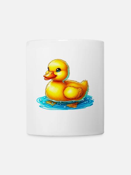 Entenküken Ente Ente Ente Ente - Tasse - Weiß