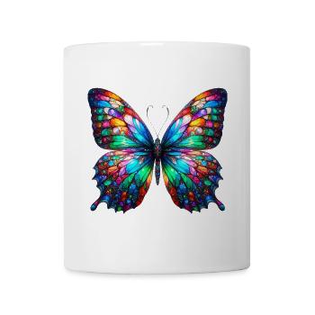 Schmetterling - Tasse - Weiß - Vorne