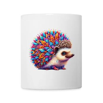 Hérisson - Mug blanc - blanc - Devant