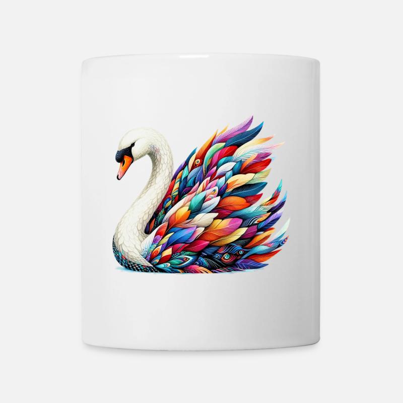 Schwan - Tasse - Weiß