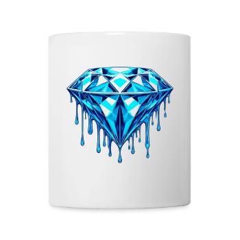 Diamant - Tasse - Weiß - Vorne