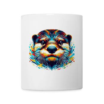 Otter - Tasse - Weiß - Vorne