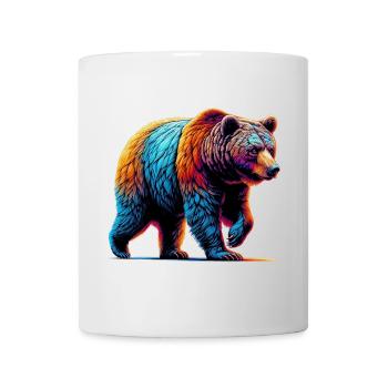 Ours - Mug blanc - blanc - Devant