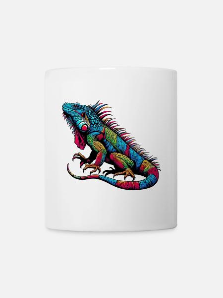 Iguane - Mug blanc - blanc