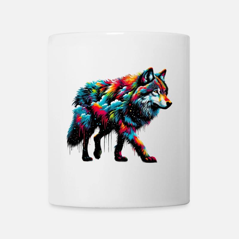 Wolf - Mug - white