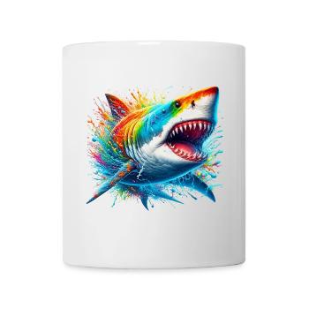 Shark - Mug - white - Front
