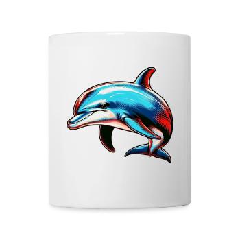 Delfin - Tasse - Weiß - Vorne