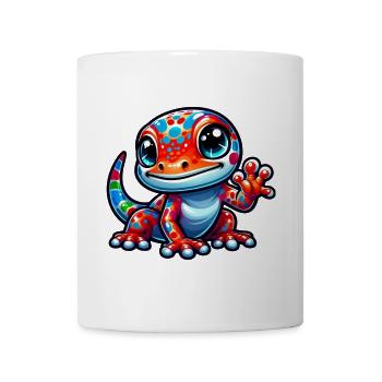 Gecko - Tasse - Weiß - Vorne