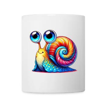 Escargot - Mug blanc - blanc - Devant