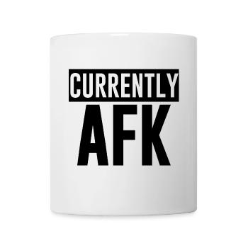 Actuellement Afk 3 - Mug blanc - blanc - Devant