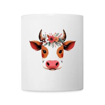 Vache - Mug blanc - blanc - Devant