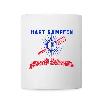 HART KÄMPFEN - Tasse - Weiß - Vorne