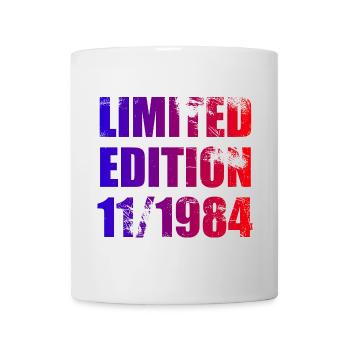 40e anniversaire Edition Limitée 11/1984 - Mug blanc - blanc - Devant
