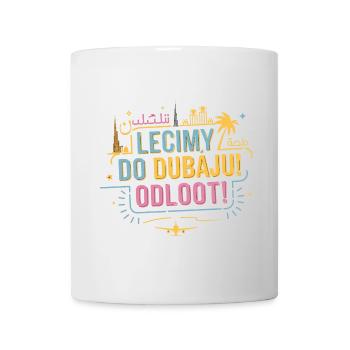 Nous nous envolons pour Dubaï ! - Mug blanc - blanc - Devant