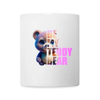 Be my Teddy Bear Design - Mug blanc - blanc - Devant