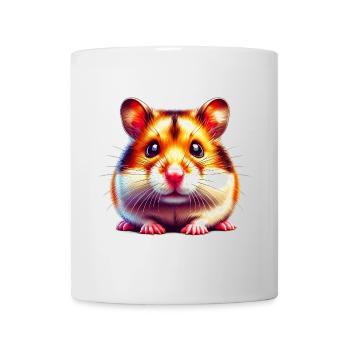 Hamster - Tasse - Weiß - Vorne