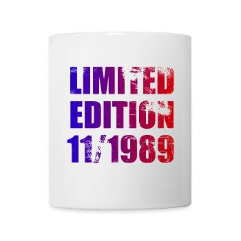 35e anniversaire Edition limitée 11/1989 - Mug blanc - blanc - Devant
