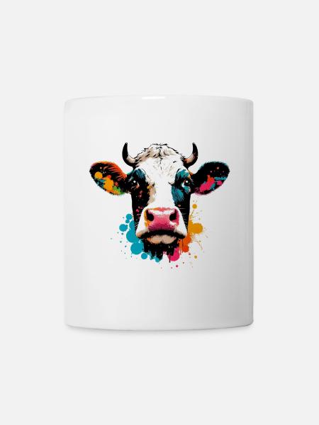 Kuh - Tasse - Weiß