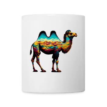 Chameau - Mug blanc - blanc - Devant