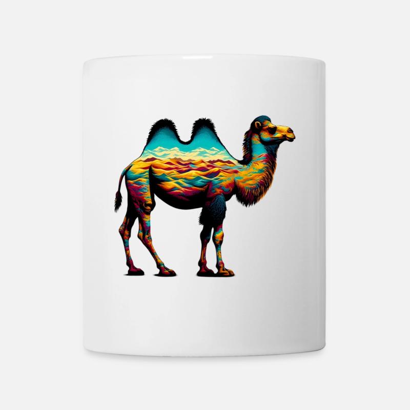 Chameau - Mug blanc - blanc
